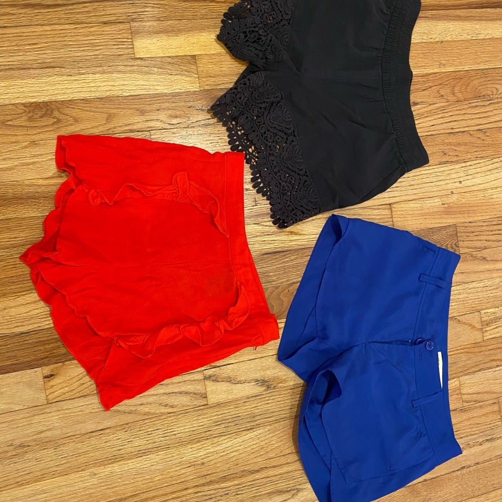 Lot of 3 womens shorts